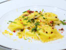 Cooking Class - Italian Seafood Dinner: salmon ravioli