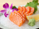 Cooking Class - The Secrets of Homemade Sushi: salmon sashimi