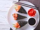 Cooking Class - Rolling Sushi Essentials in South Seattle: salmon temaki hand rolls