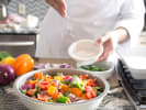 Cooking Class - Louisiana Sunday Supper in New Orleans: salting vegetables