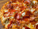 Cooking Class - Kids' Baking Party: sausage and pepperoni pizza