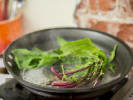 Cooking Class - Comfort Classics in Portland, OR: sauteed Escarole