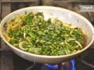 Team Building - Organic Chicken & Sides Cooking Class in San Francisco: sautéed collard greens