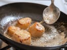 Cooking Class - Modern American Bistro Favorites: sauteing brown butter scallops