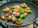 Cooking Class - Gourmet French-American Fusion: sauteing brussels sprouts