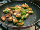 Cooking Class - Seasonal Specialties: sauteing brussels sprouts