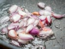Cooking Class - French and Italian Fusion in Carlsbad & Oceanside: sauteing shallots