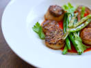 Cooking Class - Authentic Italian Kitchen Techniques in Brooklyn: scallops in romesco sauce