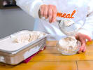 Team Building Cooking Class - Golden Strand Pasta Challenge: scooping gelato