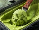 Cooking Class - Traditional Asian Fare With Sushi in South Bay Los Angeles: scooping matcha ice cream