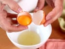 Online Cooking Class - Homemade Fortune Cookies: separating egg yolks from egg whites