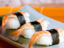 Team Building Cooking Class - Sushi Rolls, Nigiri and Sashimi in Downtown Dallas: shrimp nigiri