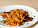 Cooking Class - Traditional New Orleans Cuisine: shrimp stuffed catfish with crab sauce