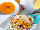 Cooking Class - Latin Fare Fundamentals: shrimp tacos with homemade tortillas and gazpacho