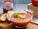 Team Building - Regional Spanish Fare: Costa de Valencia in Houston: tomato gazpacho
