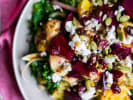 Cooking Class - Elegant Mediterranean Fare in Boston Proper: marinated beet and goat cheese salad