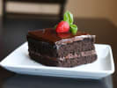 Food Tour - Trinity Groves Wonderland in Dallas: slice of chocolate cake