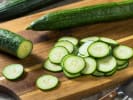 Cooking Class - Pasta From Scratch: sliced cucumber