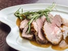 Cooking Class - Modern Surf and Turf: sliced lamb tenderloin