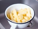 Online Cooking Class - World-Famous Spanish Tapas: sliced potatoes for Tortilla EspaÃ±ola