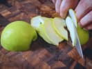Online Couples Cooking Class - Knife Skills and Techniques: slicing an apple