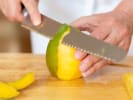 Cooking Class - A Traditional Taste of China: slicing mango