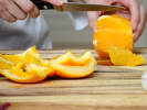 Cooking Class - Fresh and Organic Three-Course Meal in San Francisco: slicing oranges