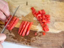 Cooking Class - Classically Cuban: slicing tomatoes