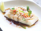 Cooking Class - Asian-Inspired Seafood Spread: slow cooked halibut fillet