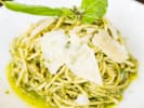 Pasta Making Class - Craft Fresh Pasta With Vibrant Sauces in Manhattan: spaghettin in pesto sauce