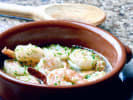 Cooking Class - A Night in Barcelona: spanish style garlic shrimp gambas al ajillo