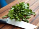 Cooking Class - Legendary Chicken and Waffles: spinach