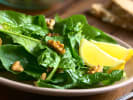Online Italian Cooking Class - Immunity Boosting Foods: spinach and walnut salad