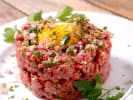 Cooking Class - Stylish Steakhouse Spread: steak tartare with an egg yolk