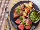 Cooking Class - Steakhouse and Cowboy Favorites in Indianapolis: steak with chimichurri and red potatoes