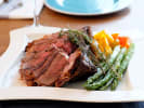 Cooking Class - Flavorful Spring Feast in Northern Virginia: steak tagliata with asparagus and seasonal vegetables on the side