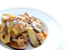 Cooking Class - Seasonal Asian Fare in Austin: stir fried pork and eggplant