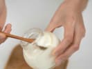 Cooking Class - DIY Yogurt & Granola From-Scratch: stirring yougurt