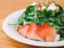 Cooking Class - Seasonal Pizza From Scratch in San Antonio: strawberry and feta salad
