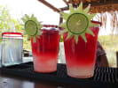 Private Chef - Tropical Poolside Cocktails: strawberry cocktails