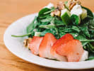 Cooking Class - The Perfect Pork Chop: strawberry field salad
