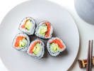 Team Building Cooking Class - Shared Sushi Creations in Downtown Chicago: sushi plated