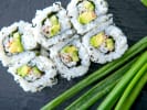 Cooking Class - Sushi Rolling Party for Kids: sushi roll with crab cucumber cream cheese and carrot