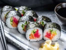 Cooking Class - Chef's Essential Sushi Rolls: sushi roll with tuna, salmon, cucumber and avocado