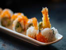 Cooking Class - Sushi Rolling Night at a Local Distillery in Boston Proper: sushi with shrimp tempura