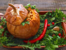 Cooking Class - A Friends-Themed Friendsgiving: sweet potato stuffed pumpkin