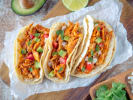 Team Building Cooking Class - Guacamole Mashup Competition: tacos at a team building event