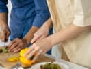 Team Building Cooking Class - Spanish Table With Your Group: team cutting