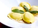 Online Cooking Class - Handmade Ravioli: three cheese round ravioli