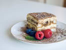 Cooking Class - Homemade Pizza Night in Denver: tiramisu with coffee and ladyfingers
